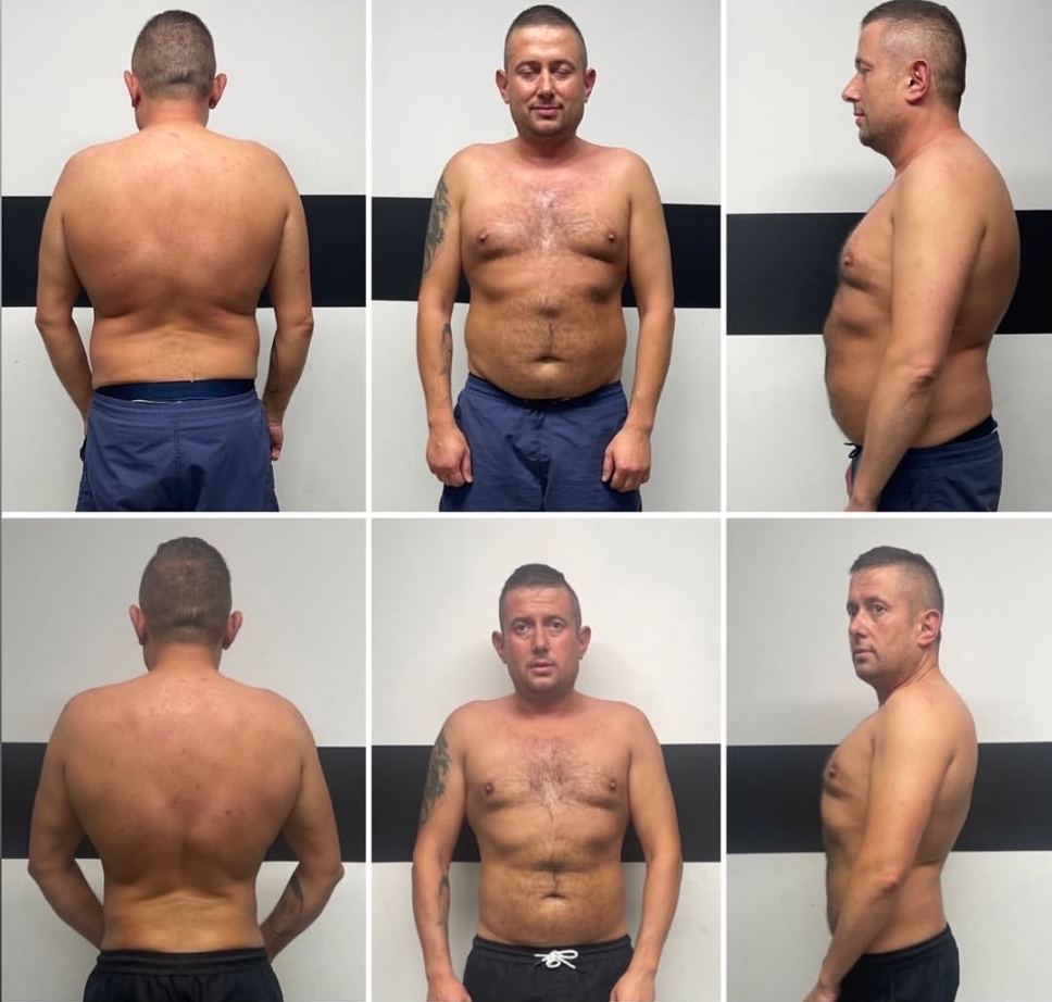 Transformation client transformation — Full body recomposition