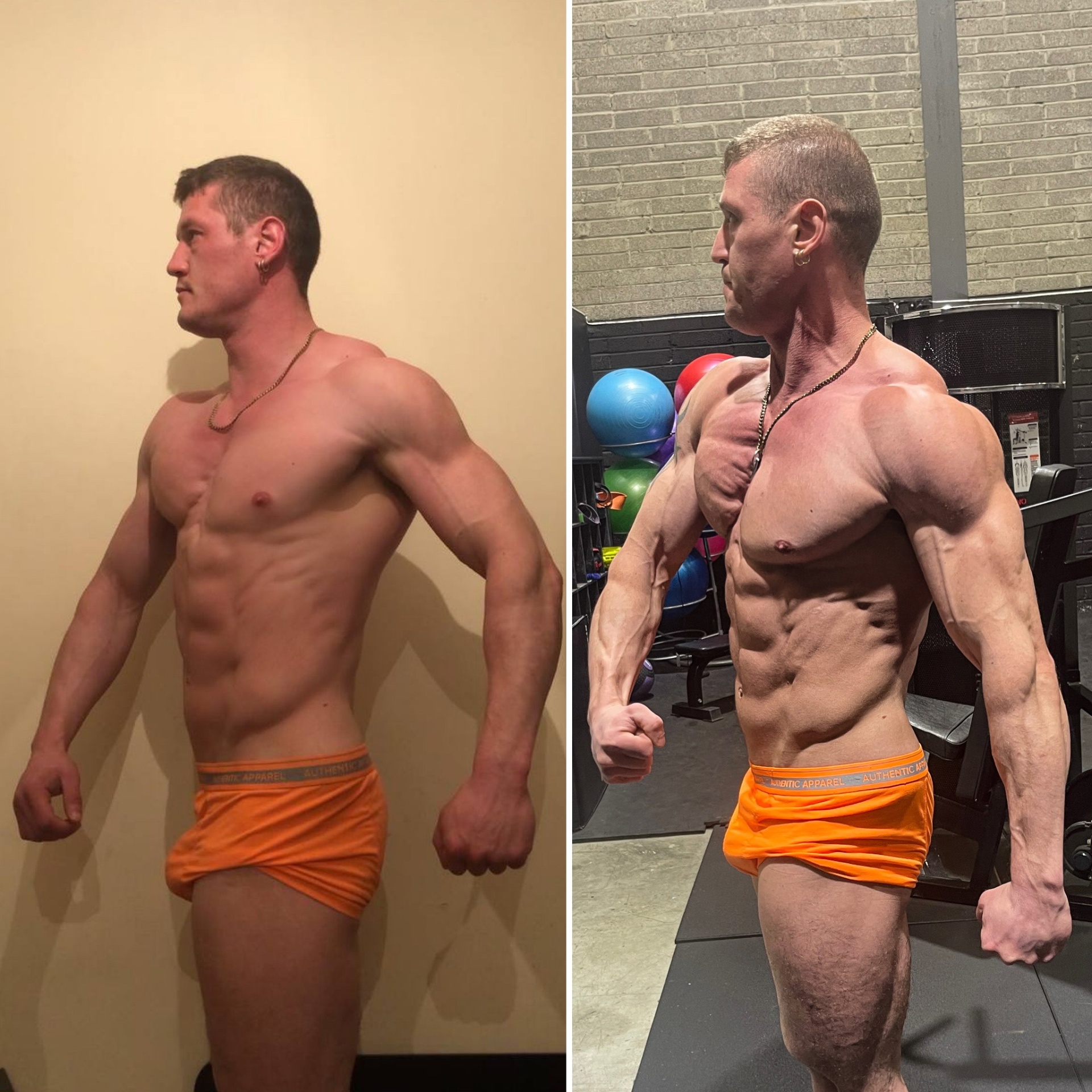 Bodybuilding client transformation — Stage-ready conditioning