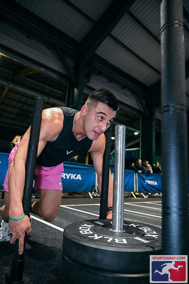 Sled push at TRYKA Dublin