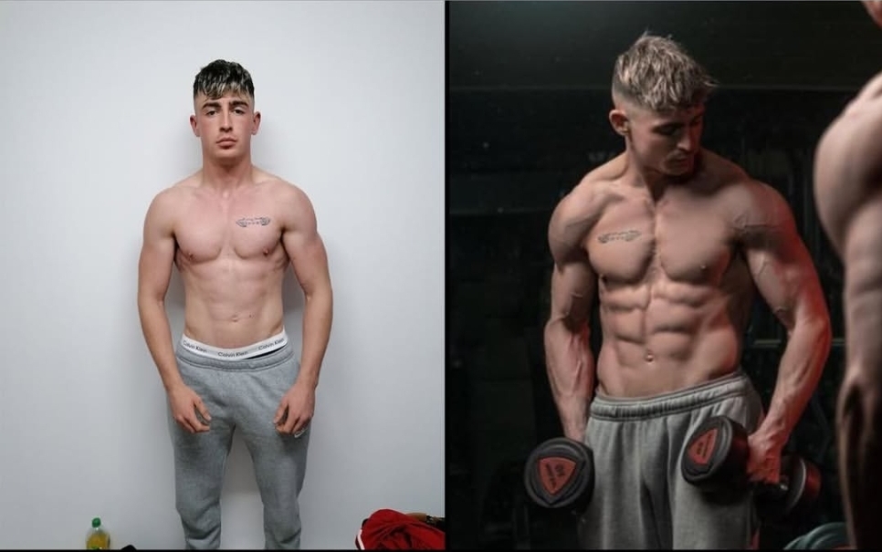 Transformation client transformation — Lean mass & definition
